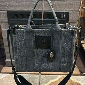 Kurt Geiger Distressed Small Tote